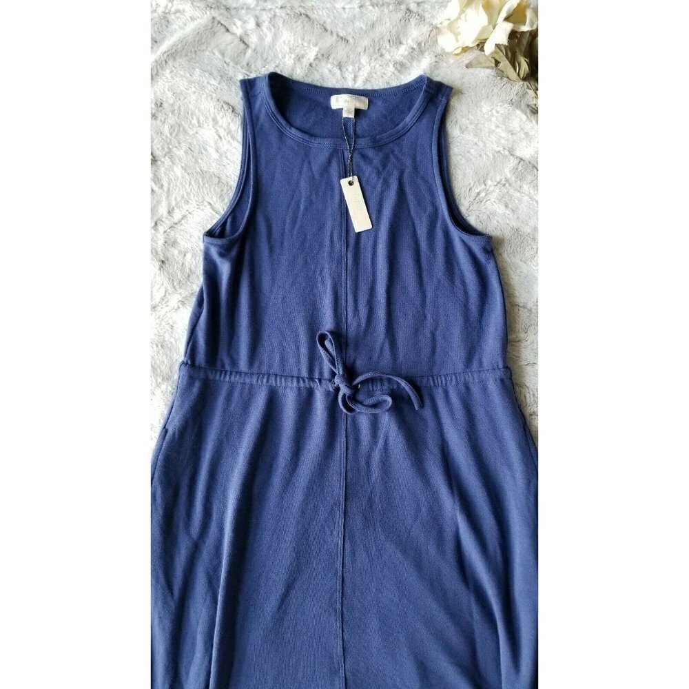 Cupio Powder Blue Sleeveless Loose Fit Maxi‎ Dress NWT Size XS